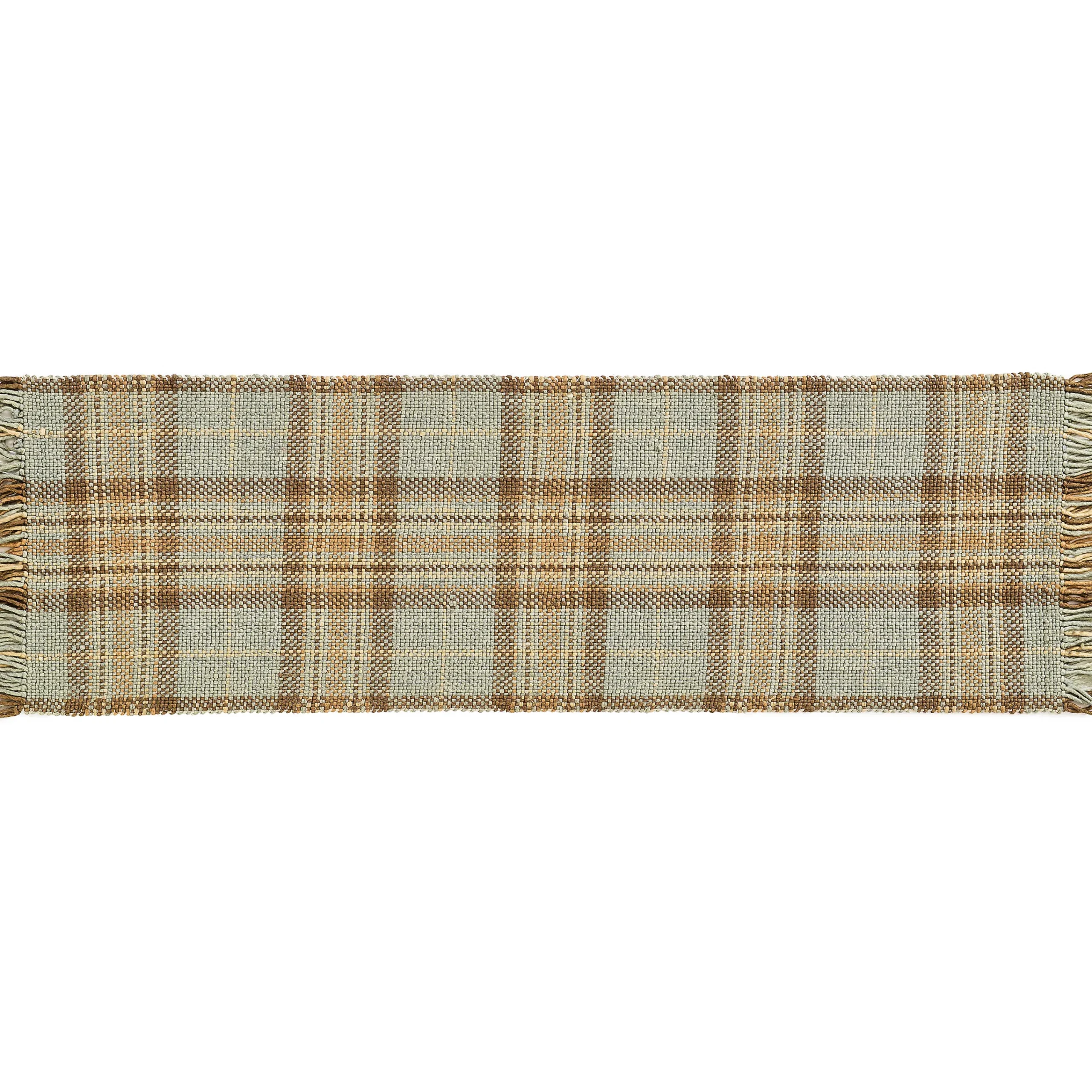 MacKenzie-Childs Field Study Woven Tartan 2'6 x 8' Runner Rug| Rugs