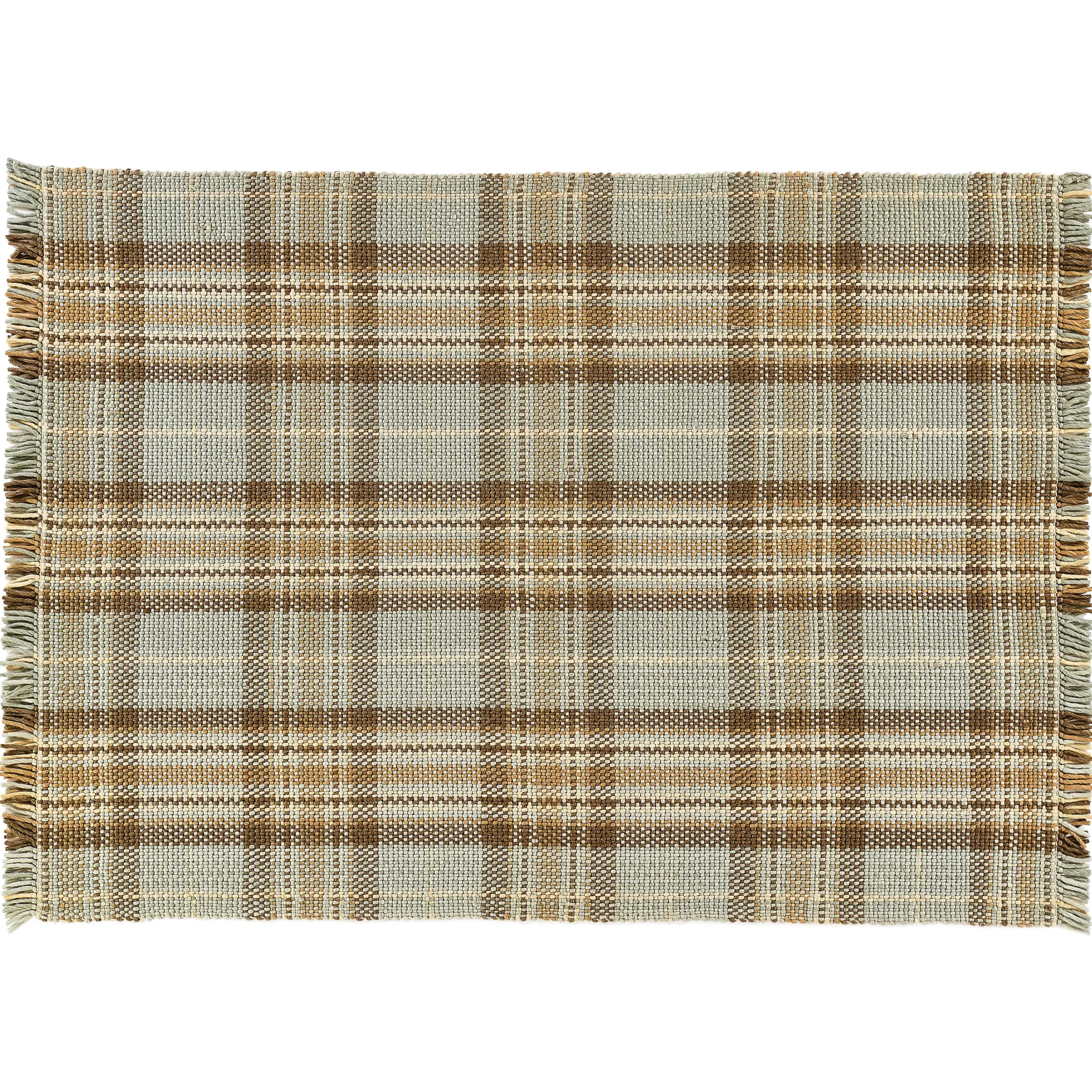 MacKenzie-Childs Field Study Woven Tartan 5' x 8' Rug| Rugs