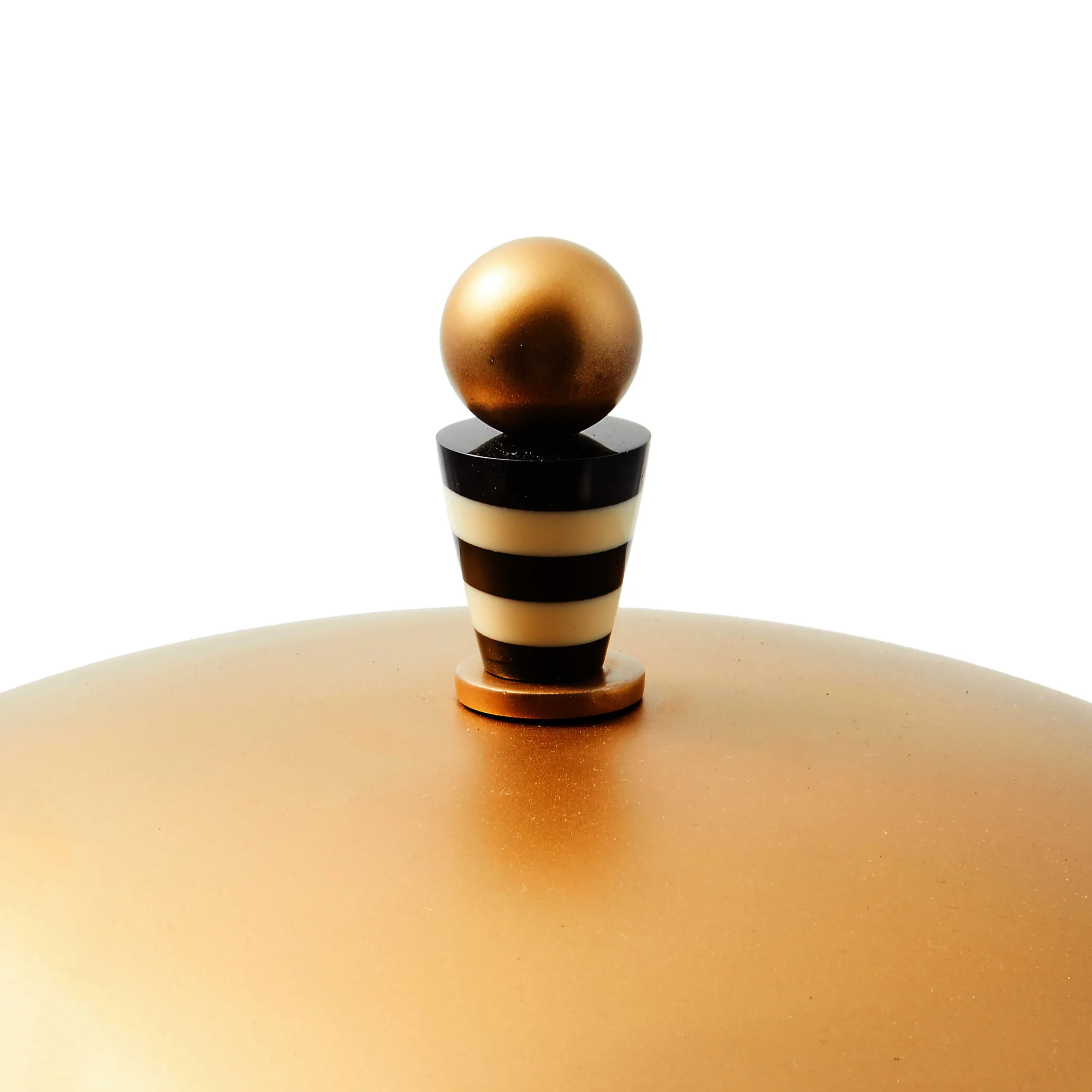 MacKenzie-Childs Flatiron Leather Stripe Table Lamp| Lighting