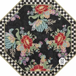MacKenzie-Childs Flower Market 6' Octagon Washable Rug| Rugs