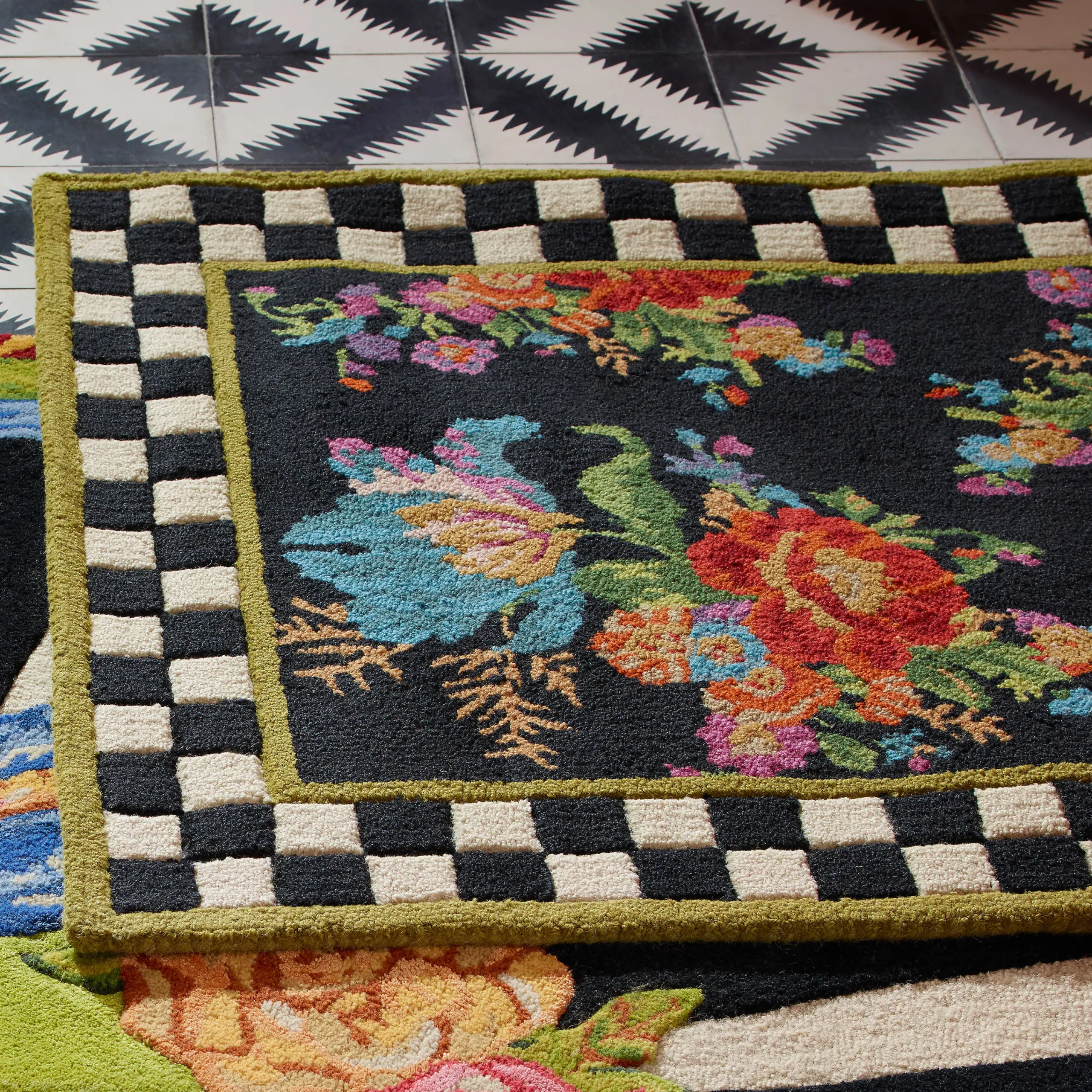 MacKenzie-Childs Flower Market 3' x 5' Rug| Rugs