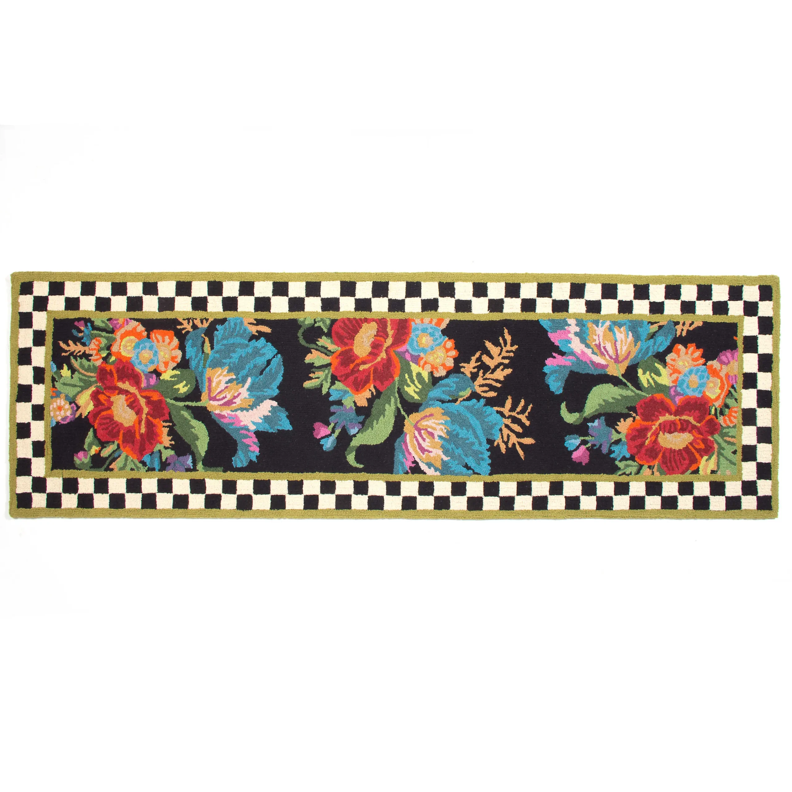 MacKenzie-Childs Flower Market 2'6 x 8' Runner| Rugs