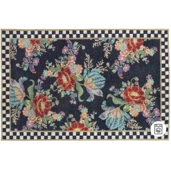 MacKenzie-Childs Flower Market 5' x 7'6 Washable Rug| Rugs
