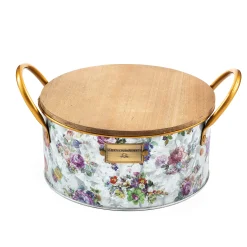MacKenzie-Childs Flower Market Large Citronella Candle| Candles & Fragrances|Outdoor