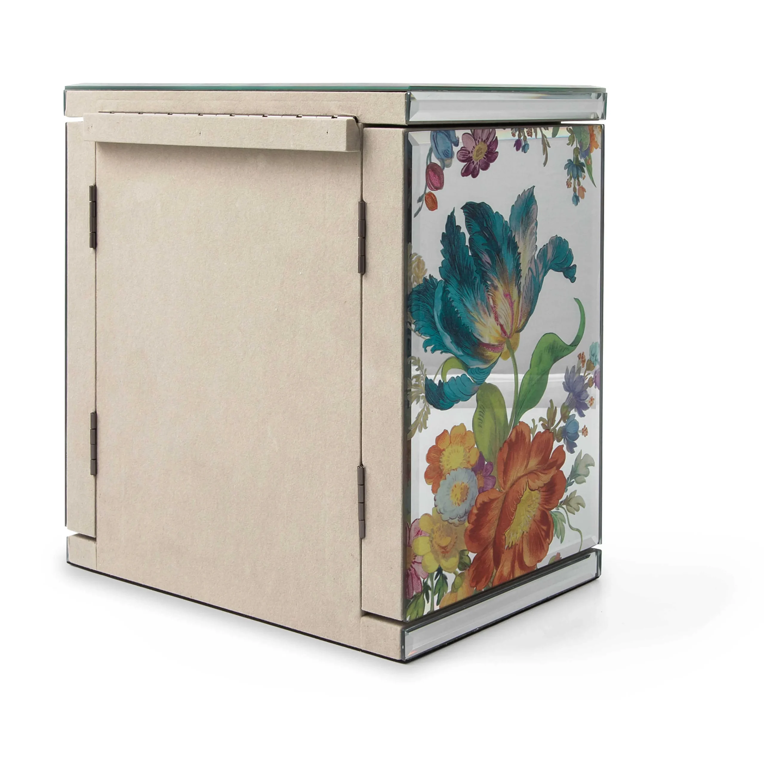 MacKenzie-Childs Flower Market Reflections Jewelry Armoire| Room Accents