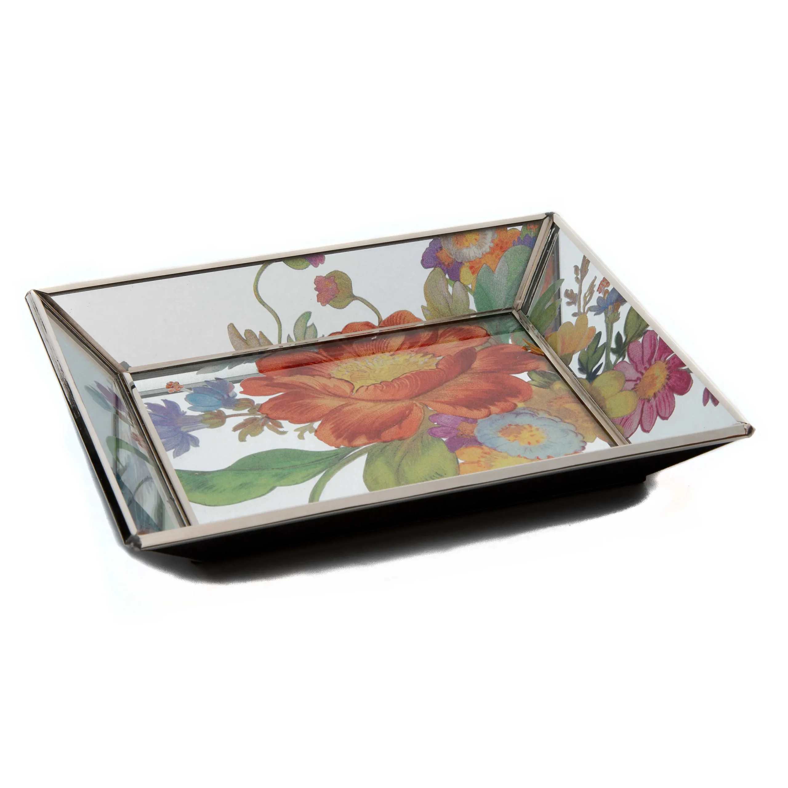 MacKenzie-Childs Flower Market Reflections Small Tray| Bath & Bath Accessories