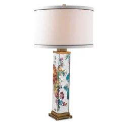 MacKenzie-Childs Flower Market Reflections Table Lamp| Lighting