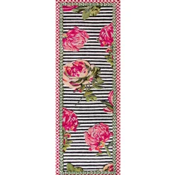 MacKenzie-Childs Flower Show 2'6 x 8' Runner| Spring|Rugs