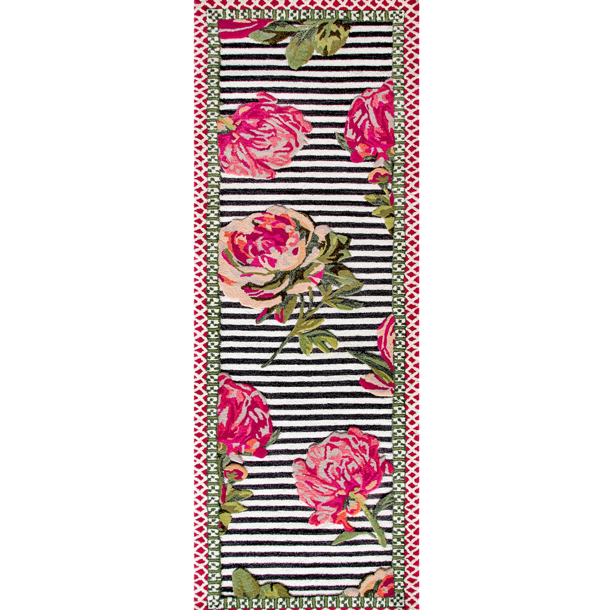 MacKenzie-Childs Flower Show 2'6 x 8' Runner| Spring|Rugs