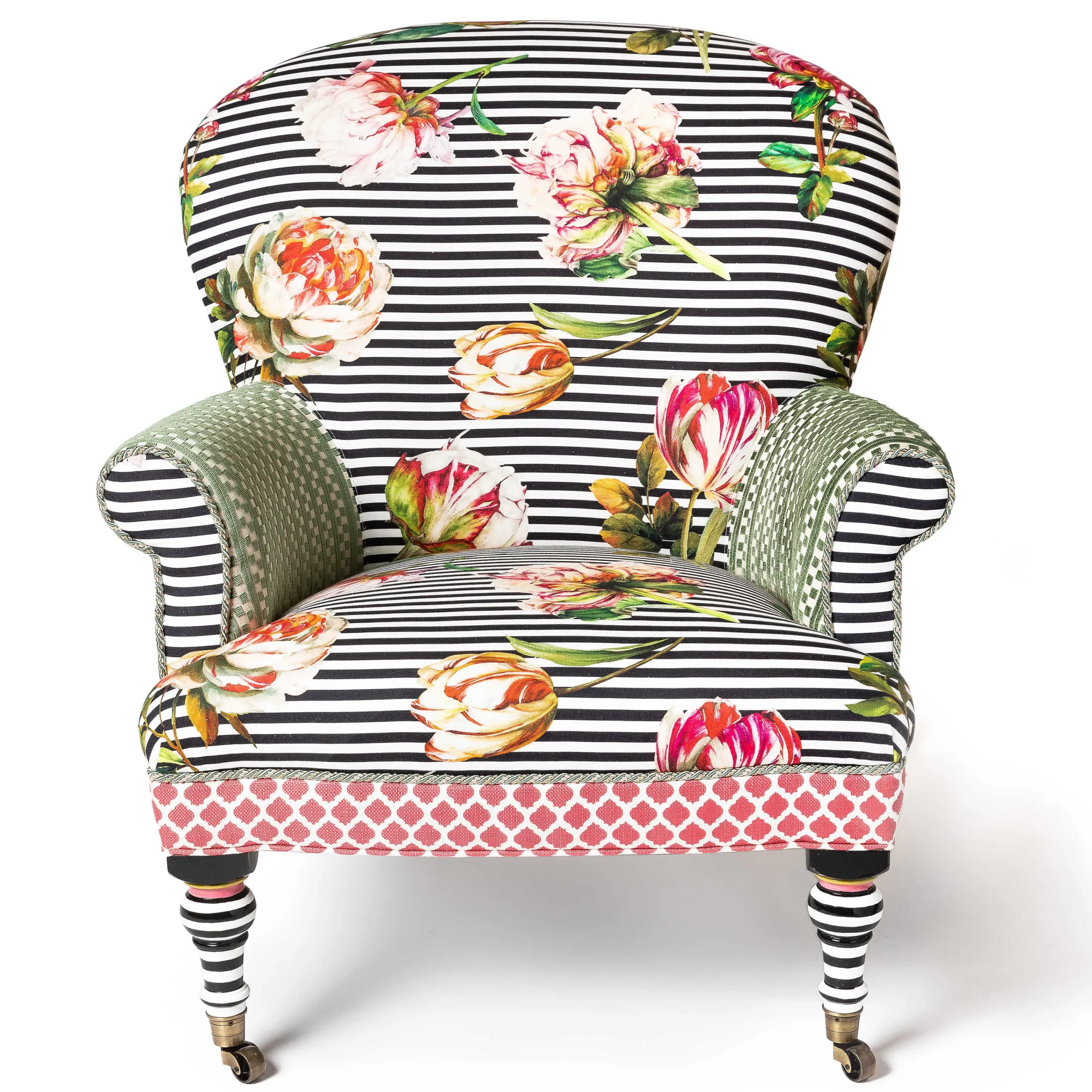 MacKenzie-Childs Flower Show Accent Chair| Living Room