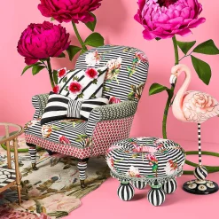 MacKenzie-Childs Flower Show Accent Chair| Living Room