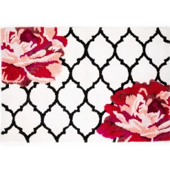 MacKenzie-Childs Flower Show Bath Rug| Bath & Bath Accessories|Rugs