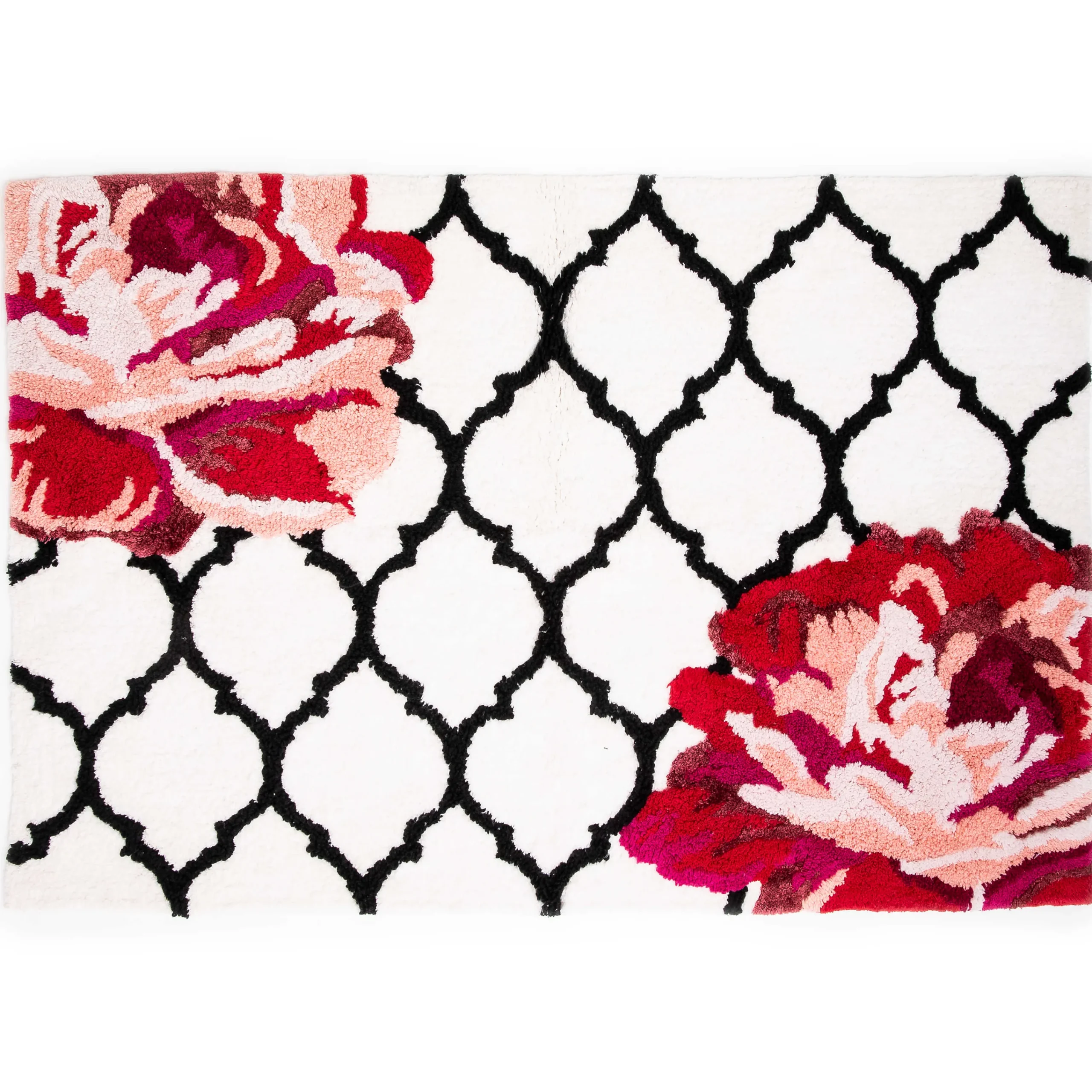 MacKenzie-Childs Flower Show Bath Rug| Bath & Bath Accessories|Rugs
