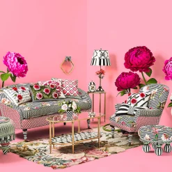 MacKenzie-Childs Flower Show Loveseat| Living Room