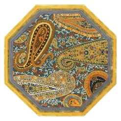 MacKenzie-Childs Forever Paisley 6' Octagon Rug| Rugs