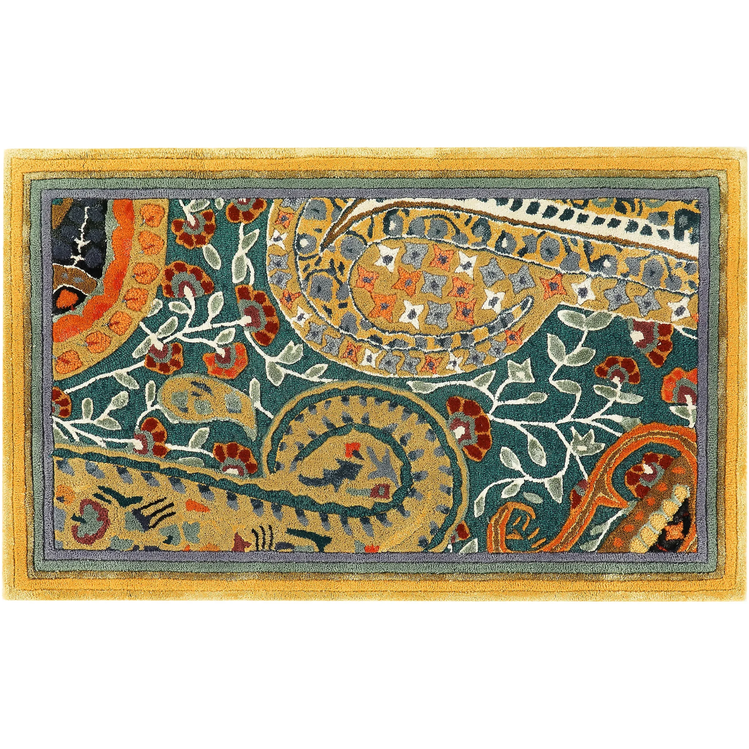 MacKenzie-Childs Forever Paisley 2'3 x 3'9 Rug| Rugs