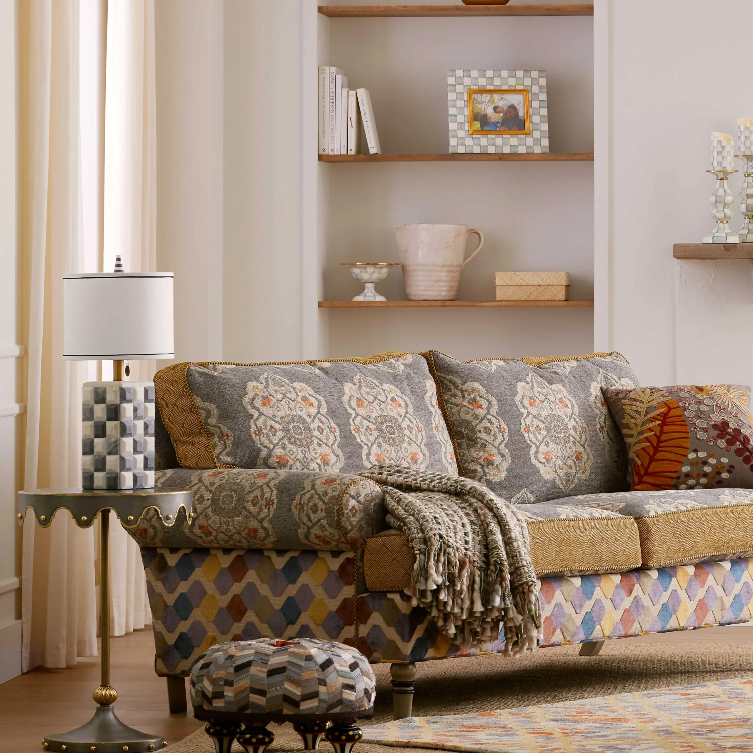 MacKenzie-Childs Foundry Accent Table| Living Room