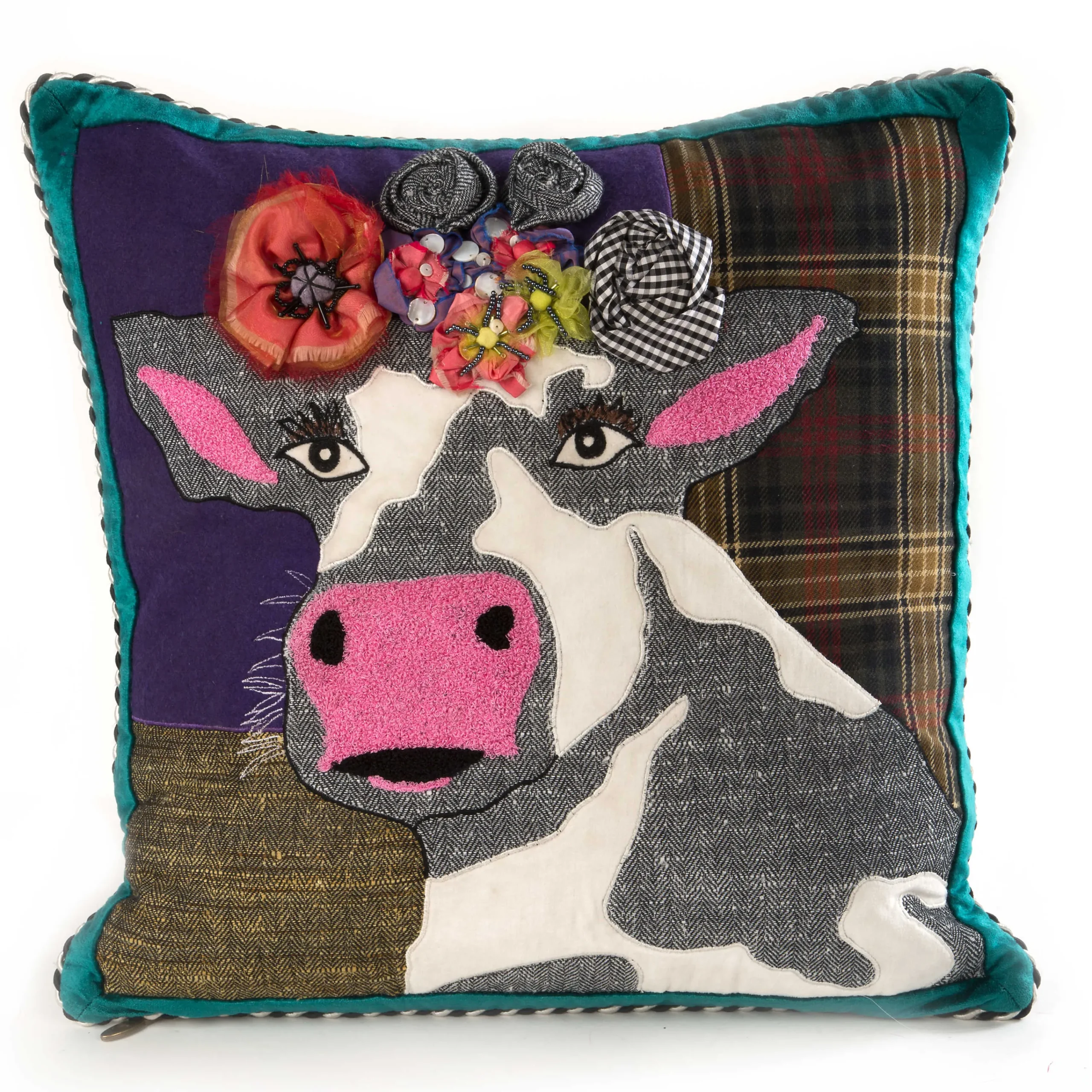 MacKenzie-Childs Frida Cowlo Throw Pillow| Pillows, Throws, & Cushions