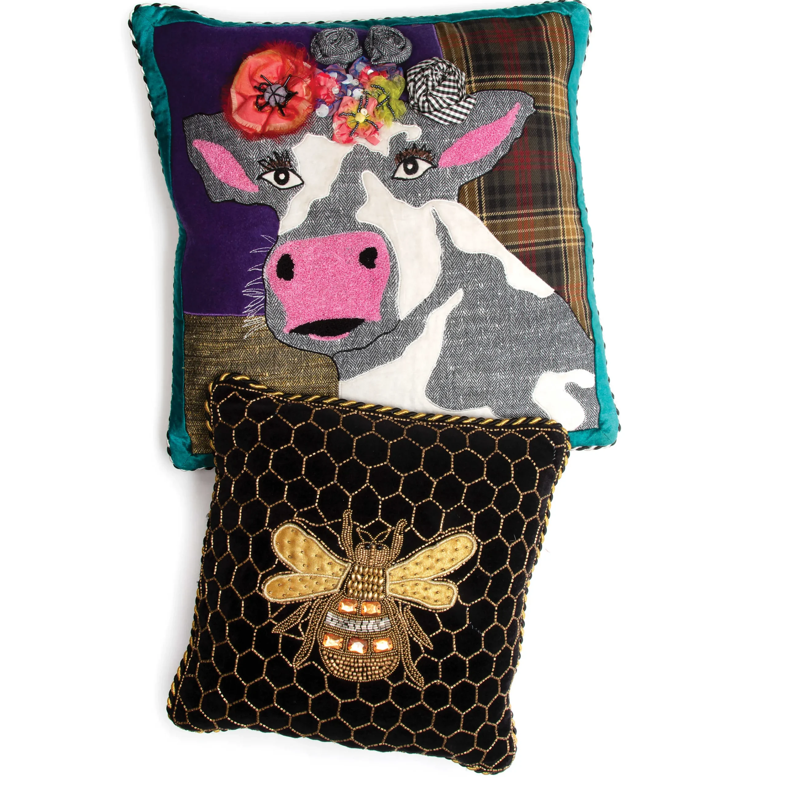 MacKenzie-Childs Frida Cowlo Throw Pillow| Pillows, Throws, & Cushions