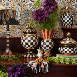 MacKenzie-Childs Frog Ceramic Tassel| Finishing Touches|Room Accents