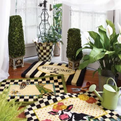 MacKenzie-Childs Frog Entrance Mat| Outdoor|Rugs