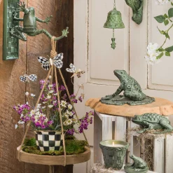 MacKenzie-Childs Frog Plant Hanger| Spring|Outdoor