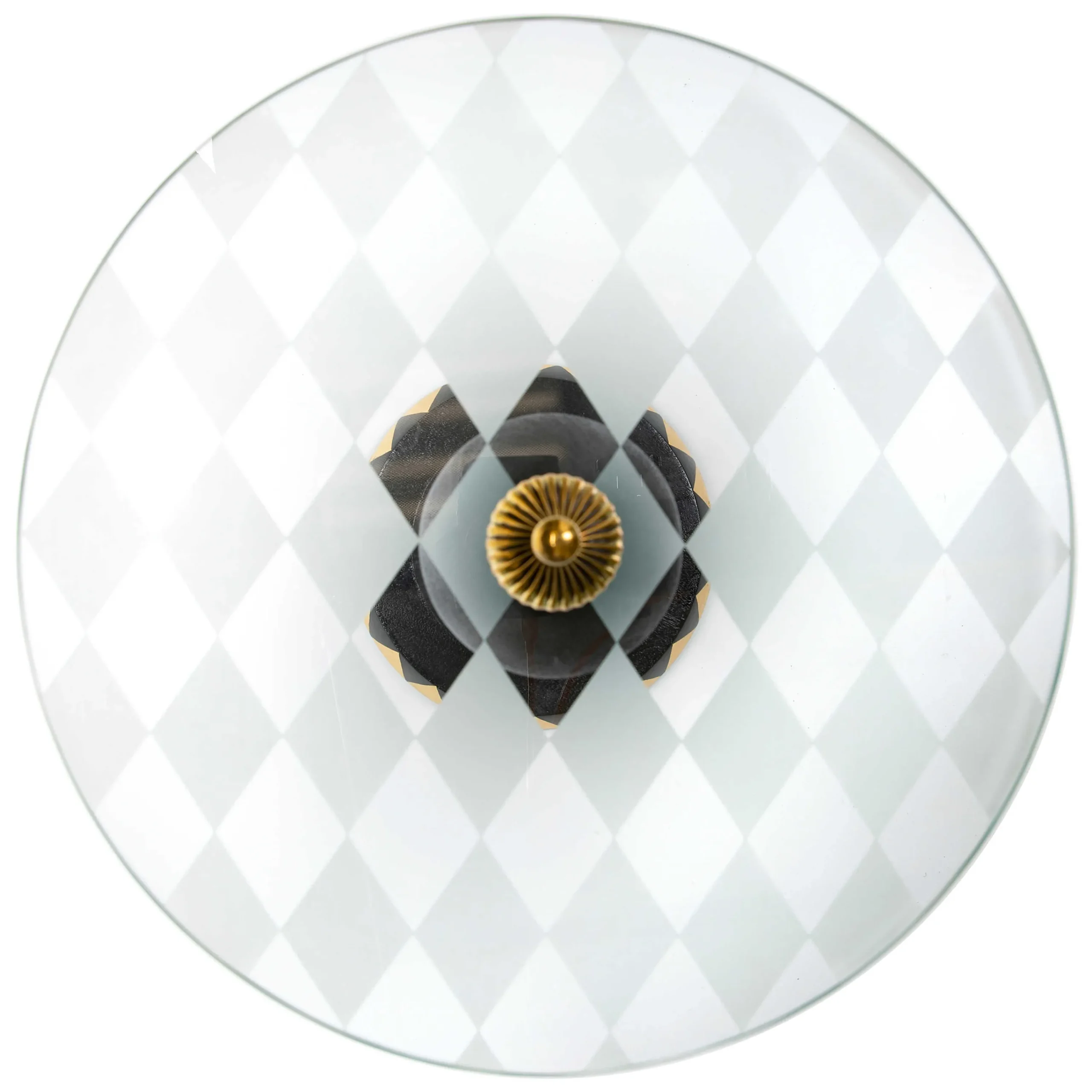 MacKenzie-Childs Gambit Accent Table| Living Room