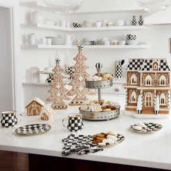 MacKenzie-Childs Gingerbread Cookie Large Tree| Holiday|Room Accents
