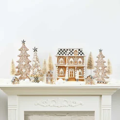 MacKenzie-Childs Gingerbread Cookie Small Tree| Holiday|Room Accents
