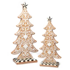 MacKenzie-Childs Gingerbread Cookie Small Tree| Holiday|Room Accents