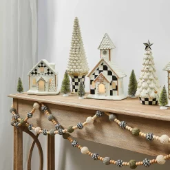 MacKenzie-Childs Gingerbread Illuminated Cottage| Holiday|Room Accents