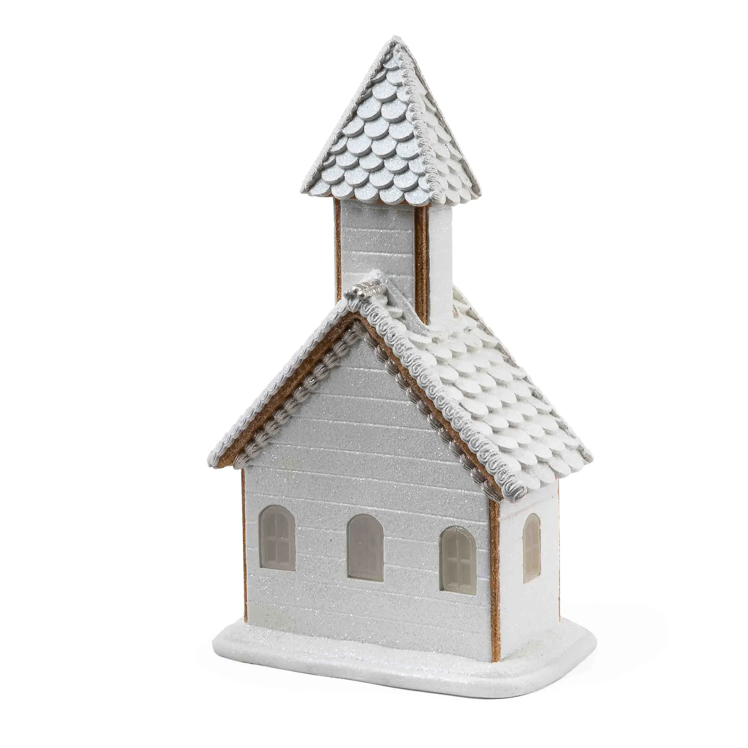 MacKenzie-Childs Gingerbread Illuminated Church| Holiday|Room Accents
