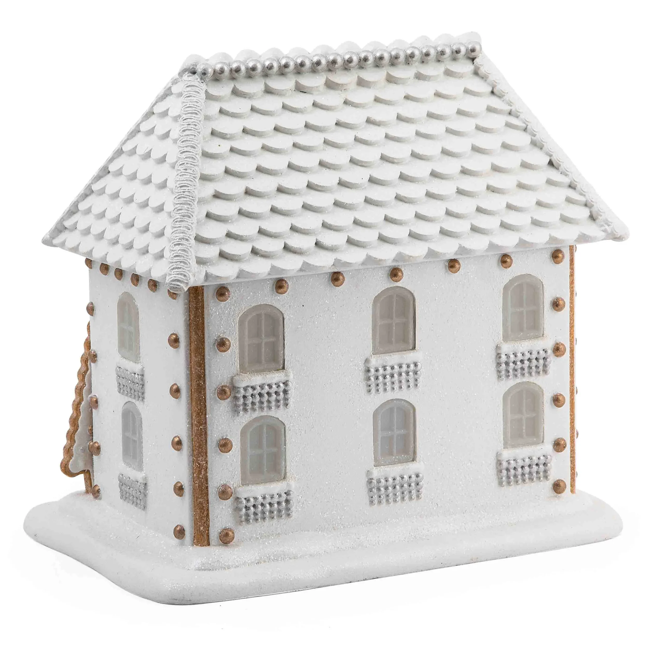 MacKenzie-Childs Gingerbread Illuminated House| Holiday|Room Accents