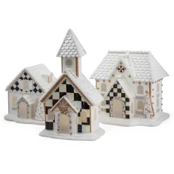 MacKenzie-Childs Gingerbread Illuminated House| Holiday|Room Accents