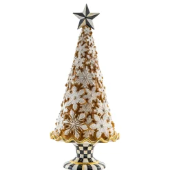 MacKenzie-Childs Gingerbread Snowflake Tree| Holiday|Room Accents