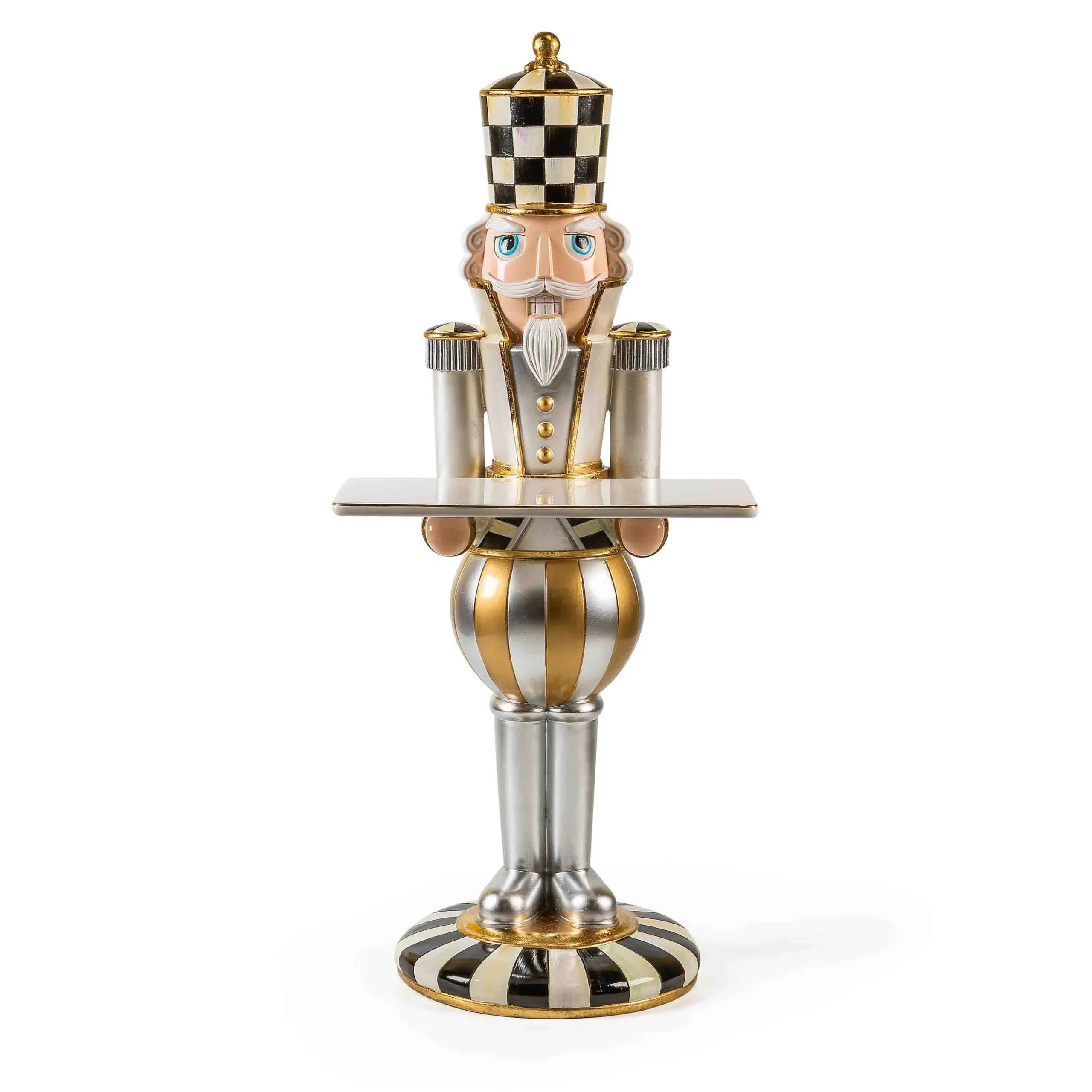 MacKenzie-Childs Glam Up Buckingham Nutcracker Butler| Holiday|Room Accents