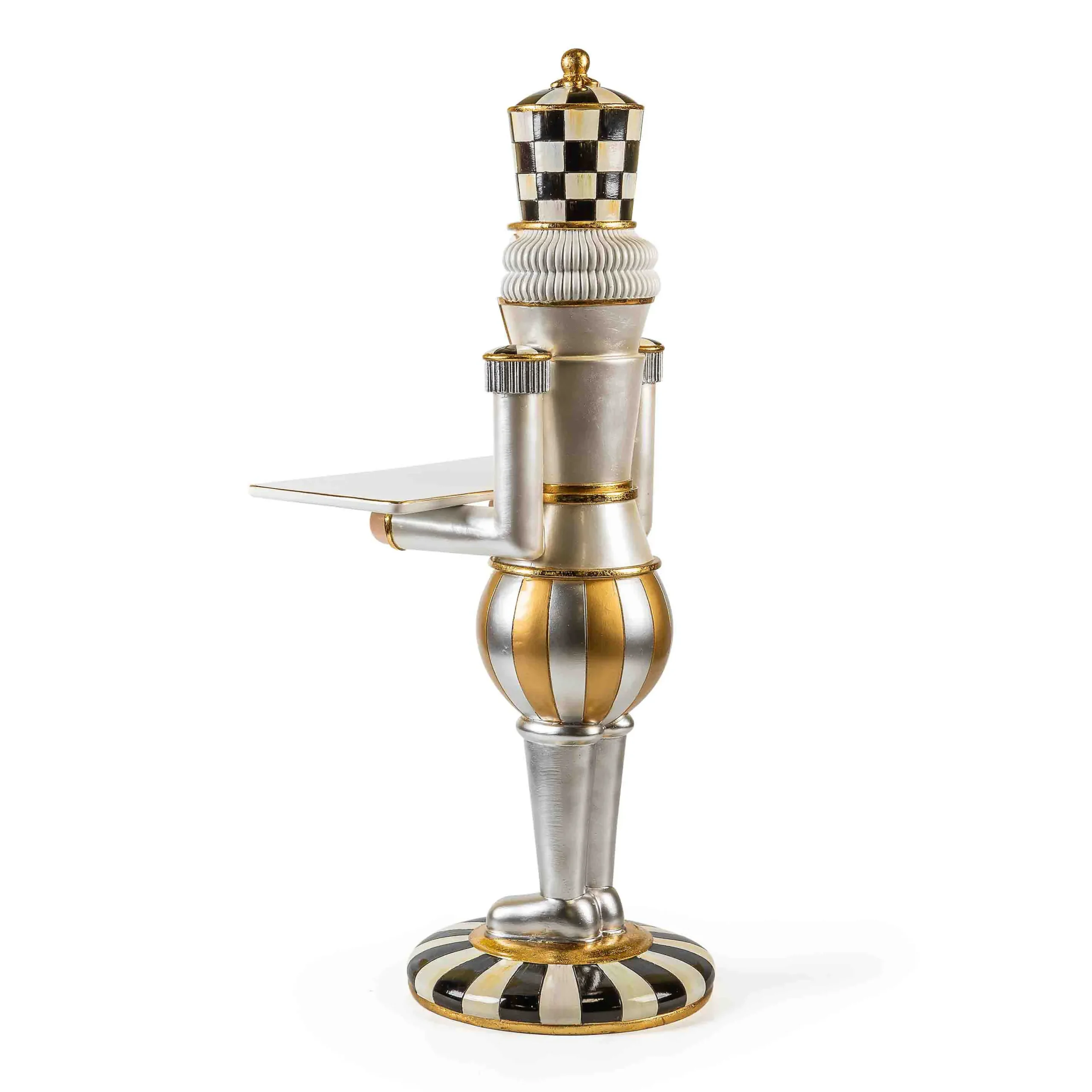 MacKenzie-Childs Glam Up Buckingham Nutcracker Butler| Holiday|Room Accents