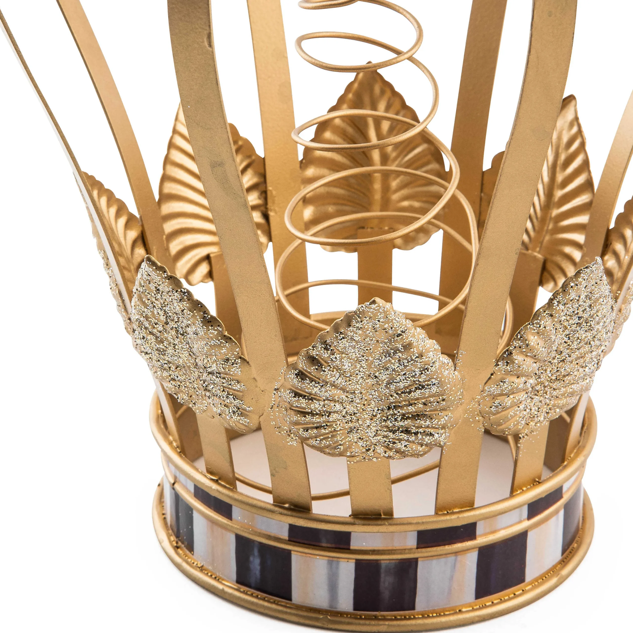 MacKenzie-Childs Glam Up Crown Tree Topper| Holiday|Room Accents
