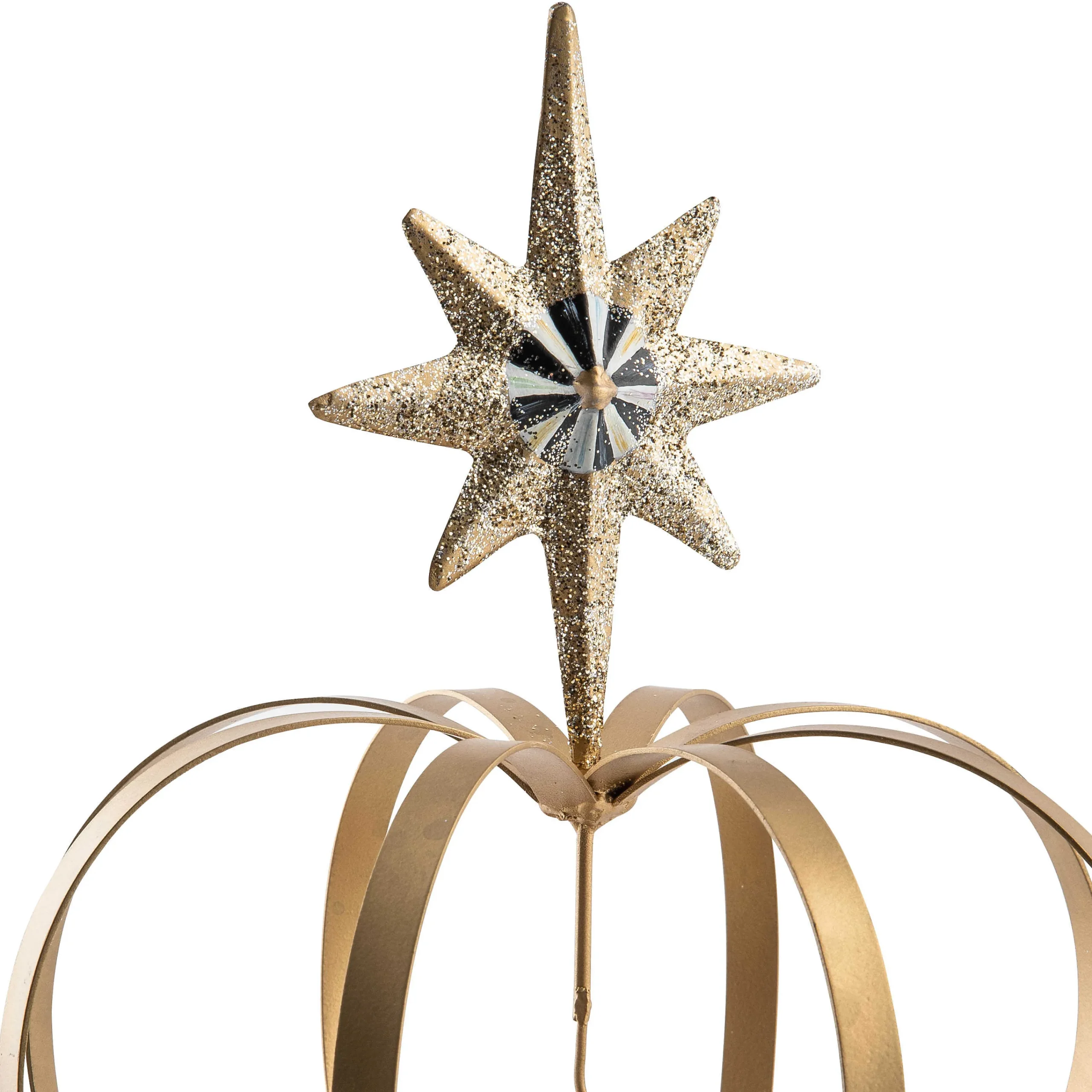 MacKenzie-Childs Glam Up Crown Tree Topper| Holiday|Room Accents