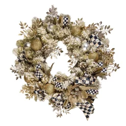 MacKenzie-Childs Glam Up Illuminated Wreath| Holiday|Greenery & Florals