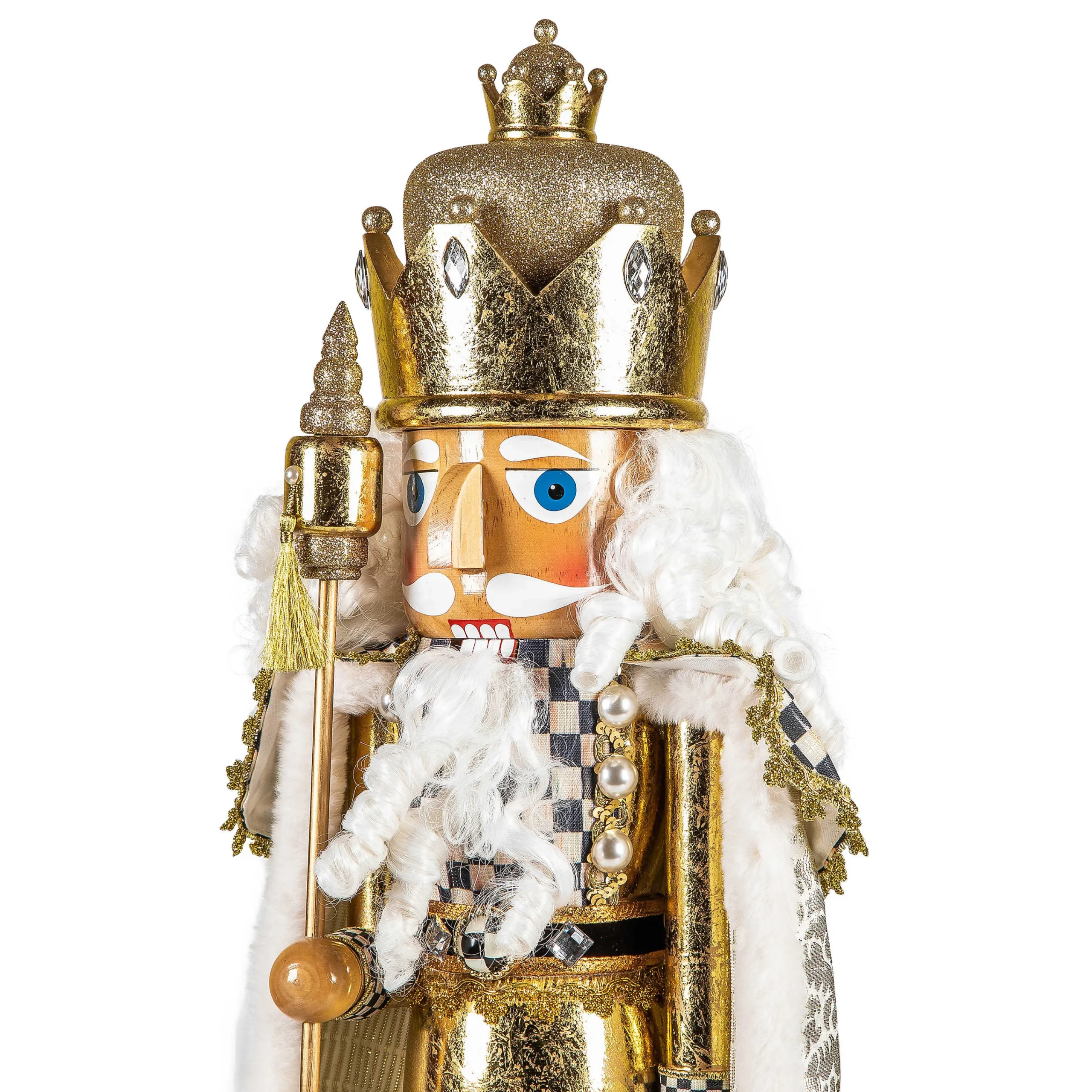 MacKenzie-Childs Glam Up Nutcracker| Holiday|Room Accents
