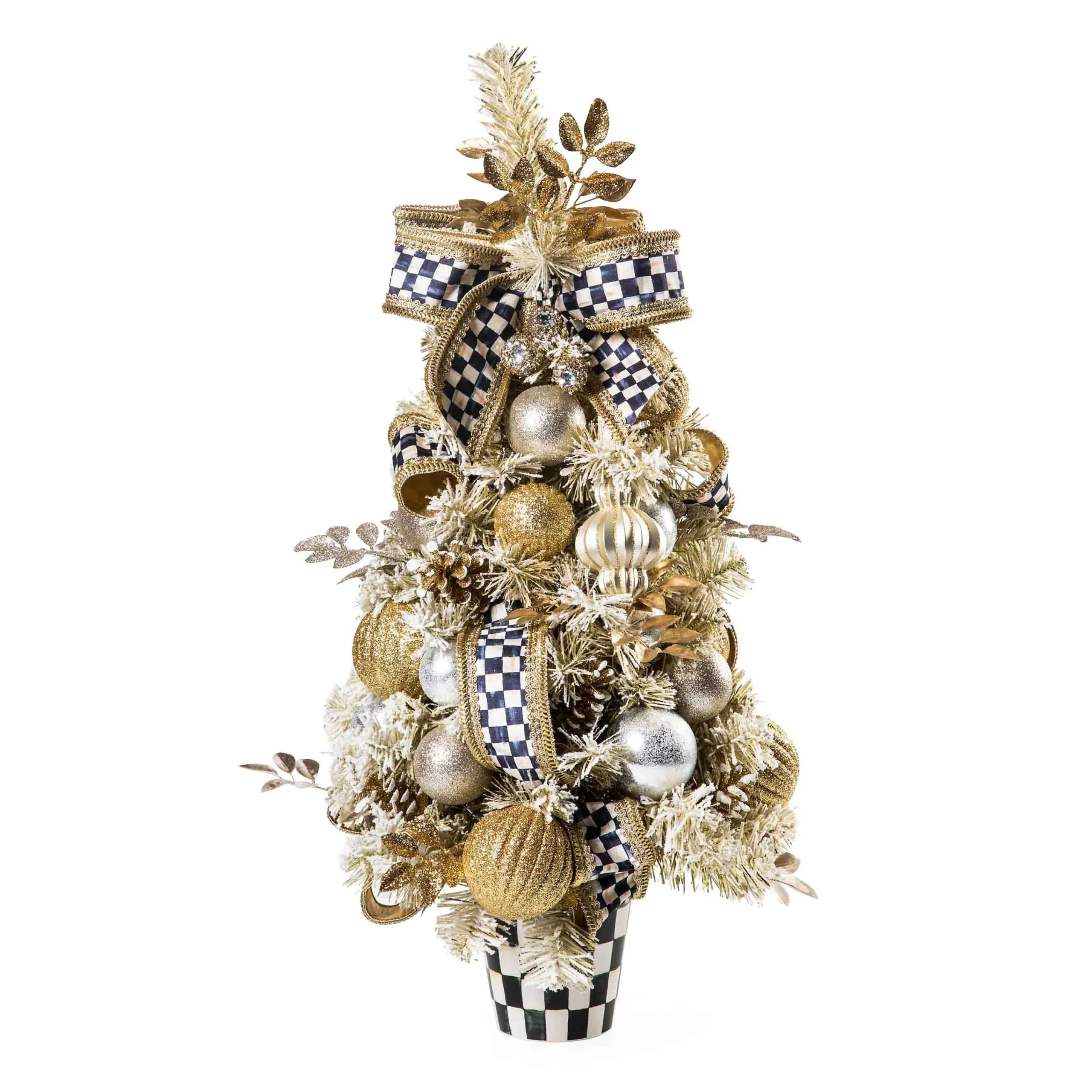 MacKenzie-Childs Glam Up Tabletop Tree| Holiday|Room Accents