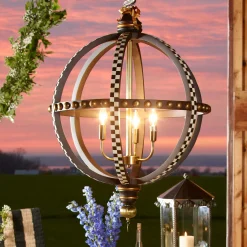 MacKenzie-Childs Globe Chandelier| Lighting