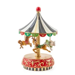 MacKenzie-Childs Granny Kitsch Carousel| Holiday|Room Accents