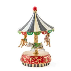 MacKenzie-Childs Granny Kitsch Carousel| Holiday|Room Accents