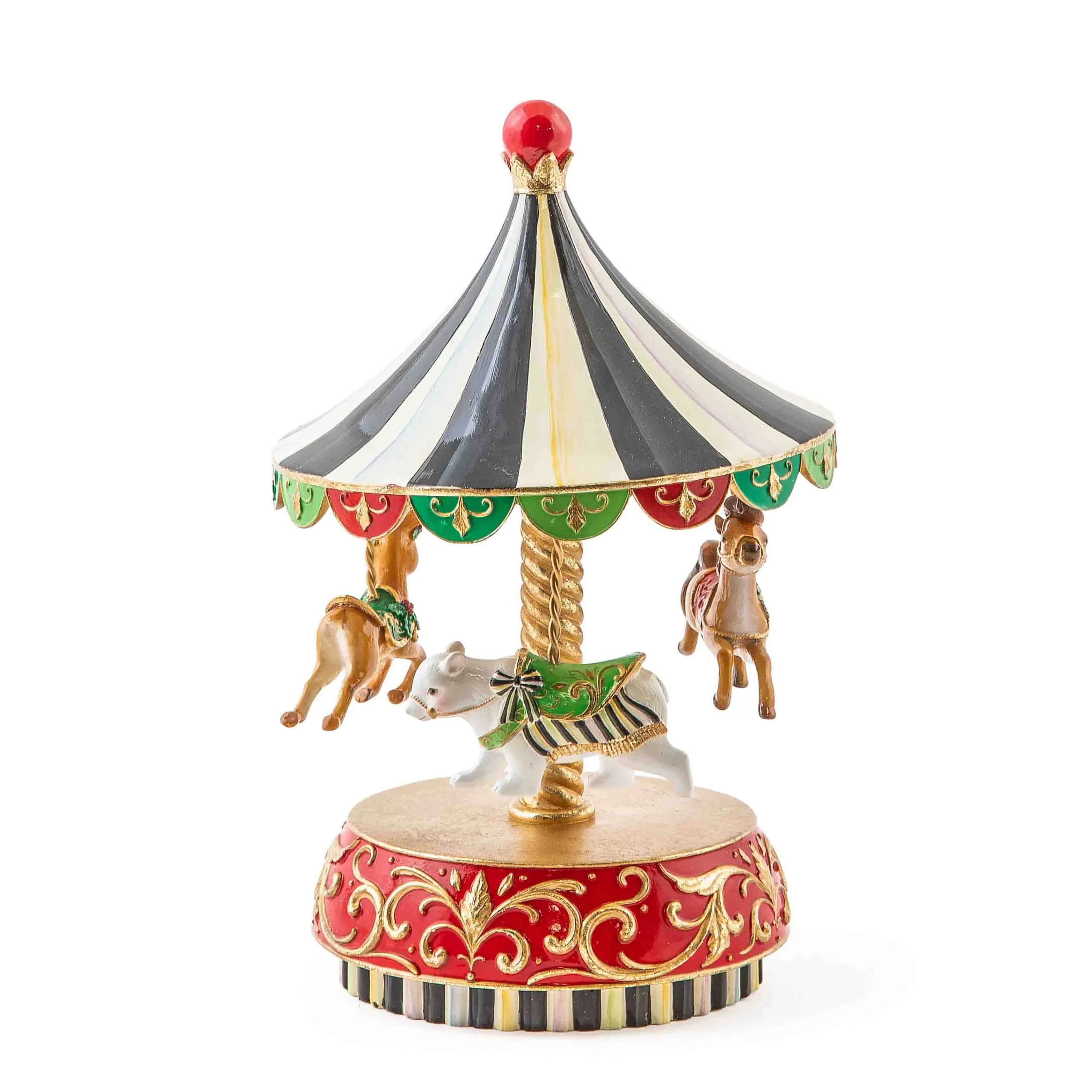 MacKenzie-Childs Granny Kitsch Carousel| Holiday|Room Accents