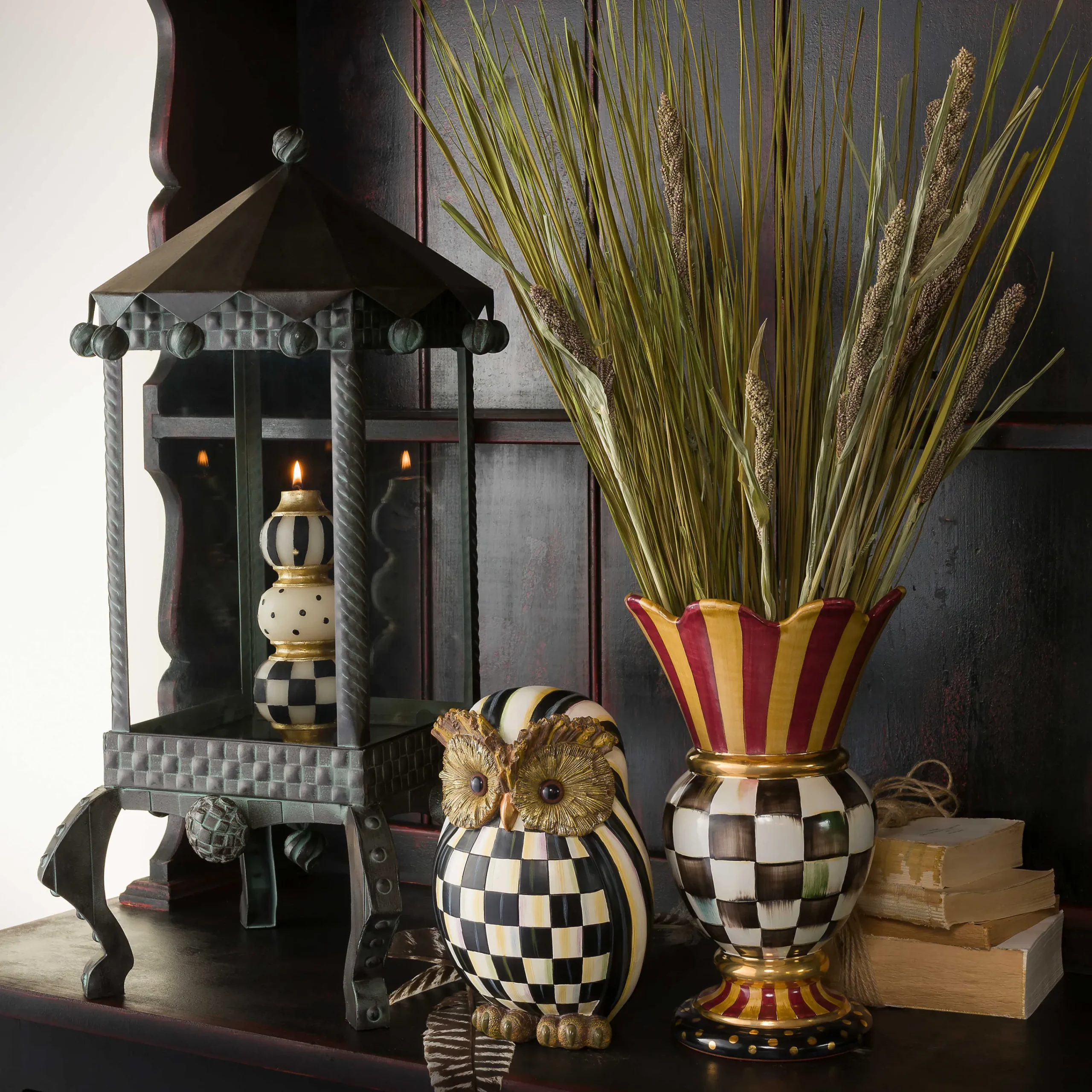 MacKenzie-Childs Great Vase| Room Accents|Fall Entertaining