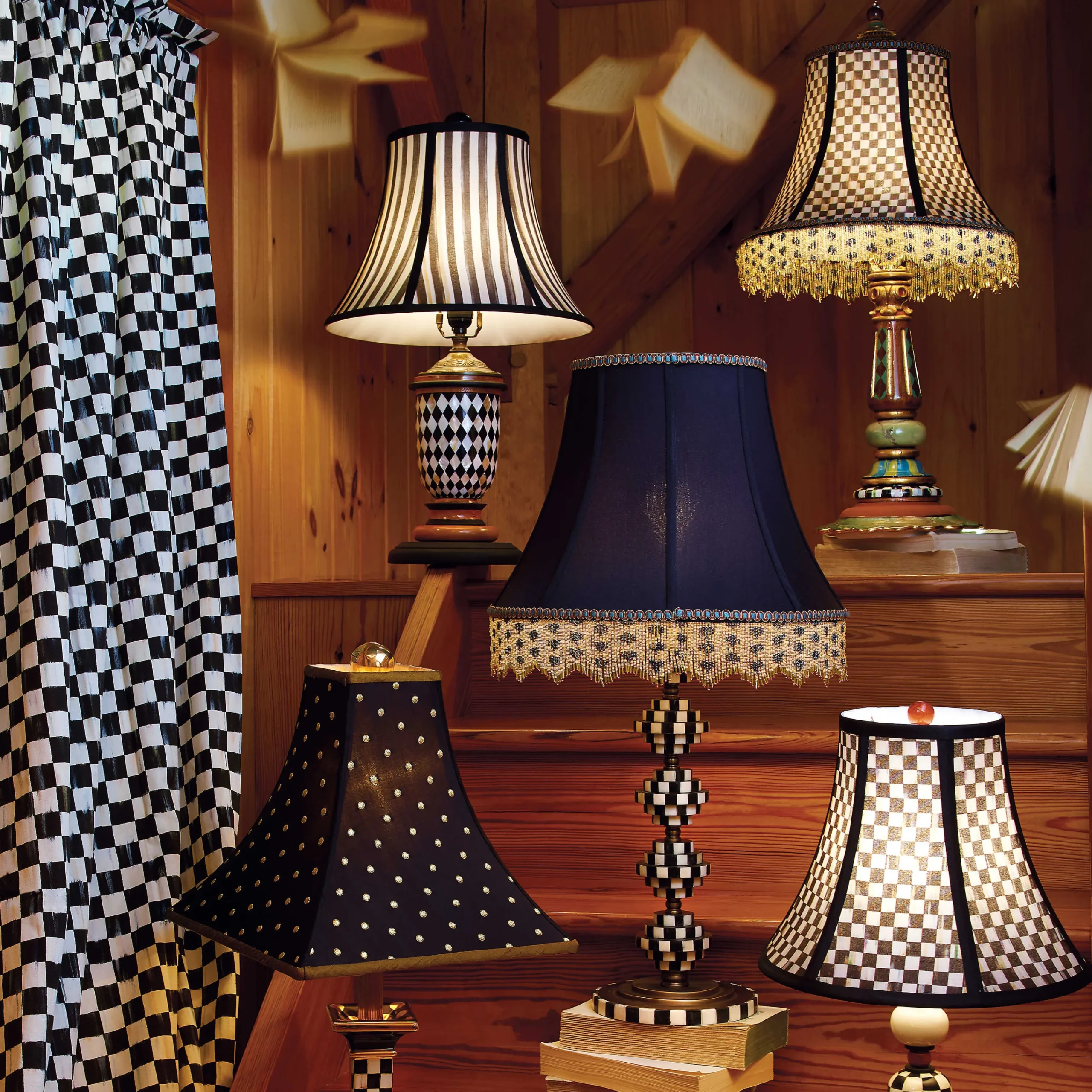 MacKenzie-Childs Highland Table Lamp| Room Accents|Lighting