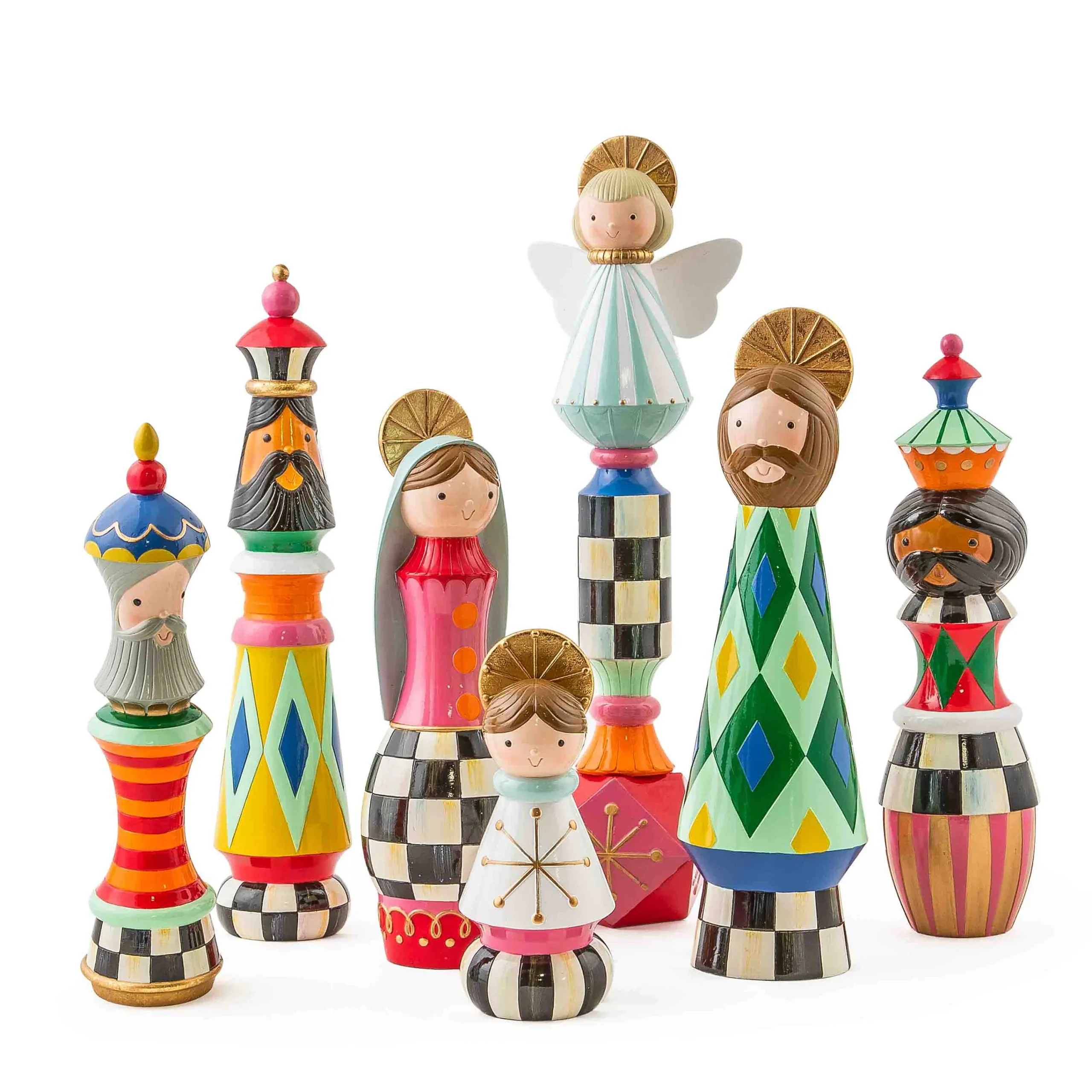 MacKenzie-Childs Holy Night Nativity Set| Holiday|Decor Sets