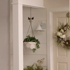MacKenzie-Childs Honeycomb Hanging Planter| Spring|Greenery & Florals